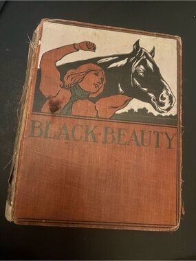 Black Beauty Illustrated Hardcover - Rust Brown Cover 1897 Ann Sewell